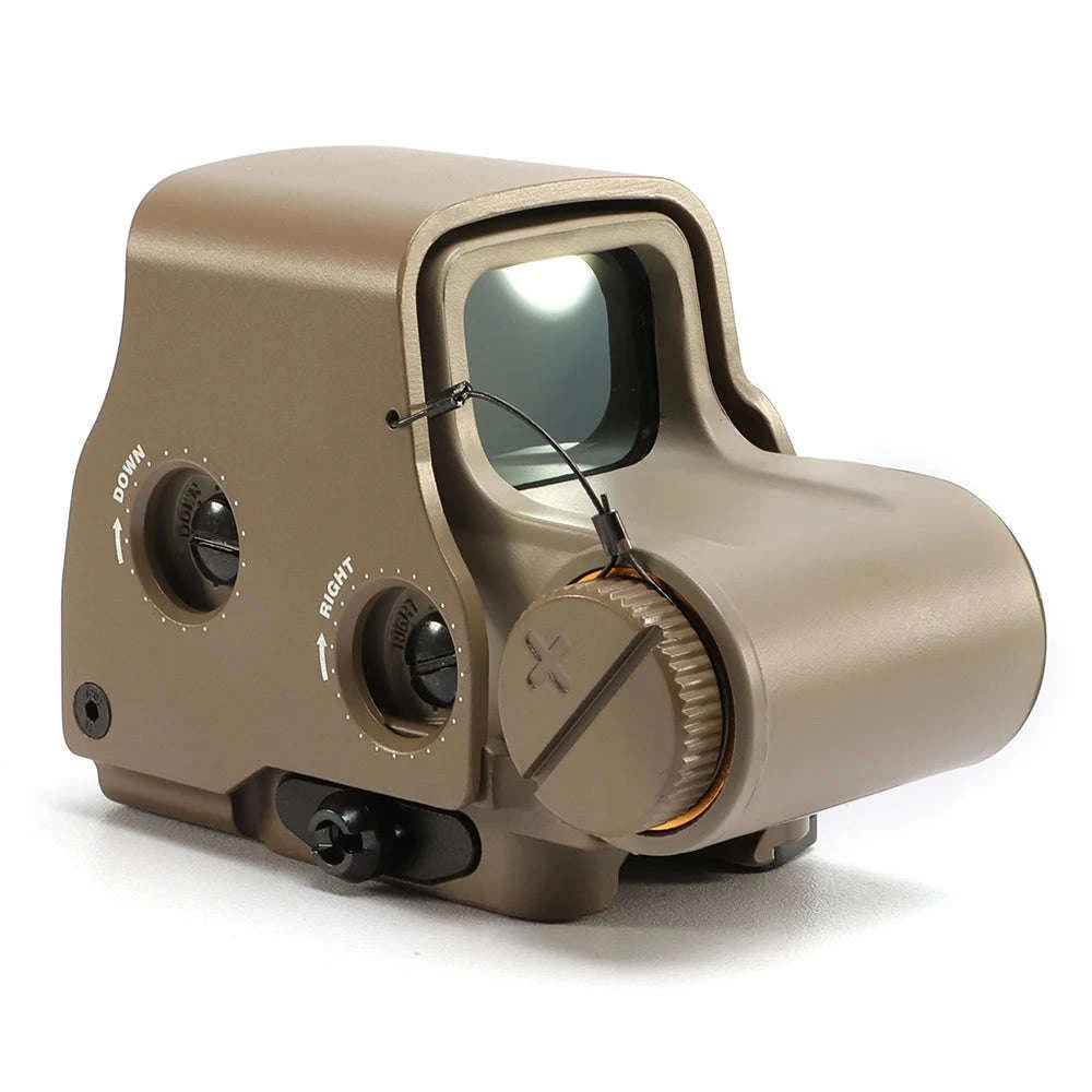 Red Green Dot Holographic Sight for 20mm Rail Rifles-558Black / United States