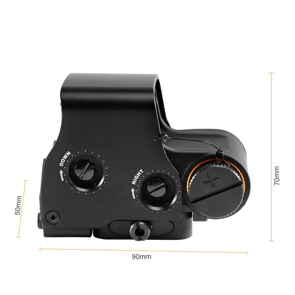 Red Green Dot Sight Scope with 20mm Mount-553Black / United States