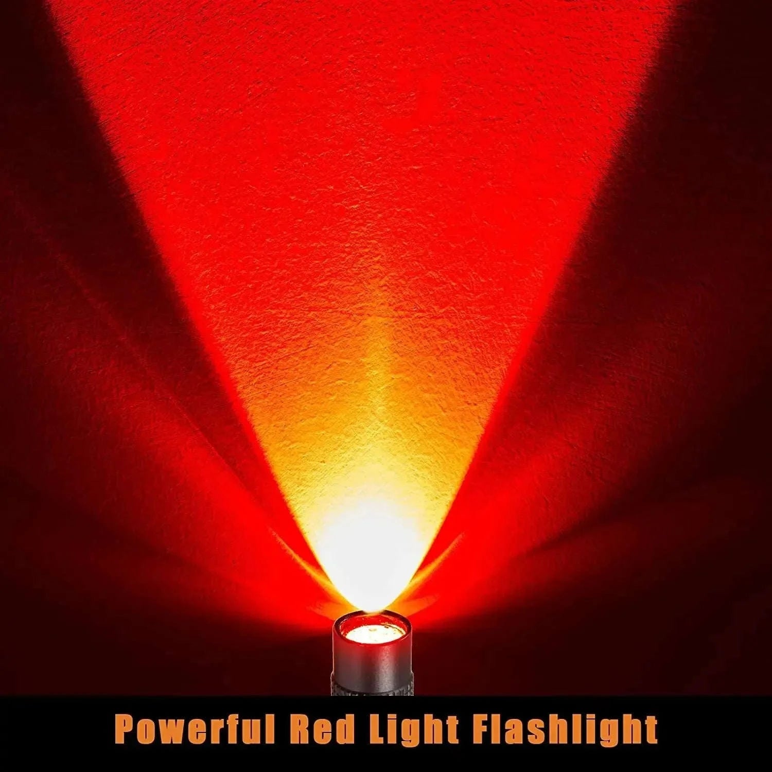 Red Light Penlight Flashlight for Night Observation and Outdoor Use-702 red lgiht / Black / AAA