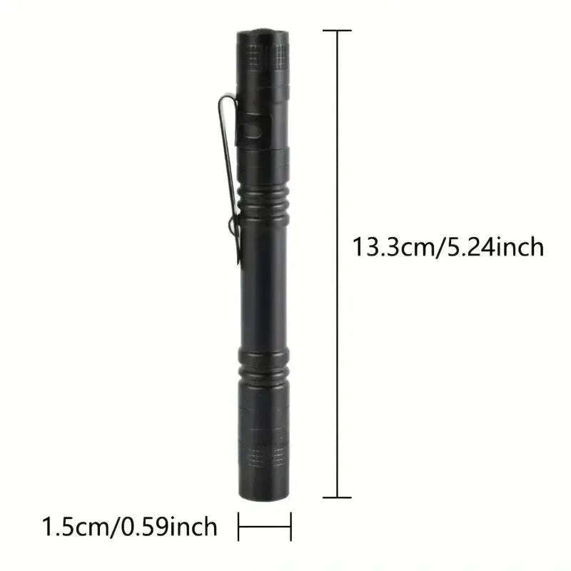 Red Light Penlight Flashlight for Night Observation and Outdoor Use-702 red lgiht / Black / AAA