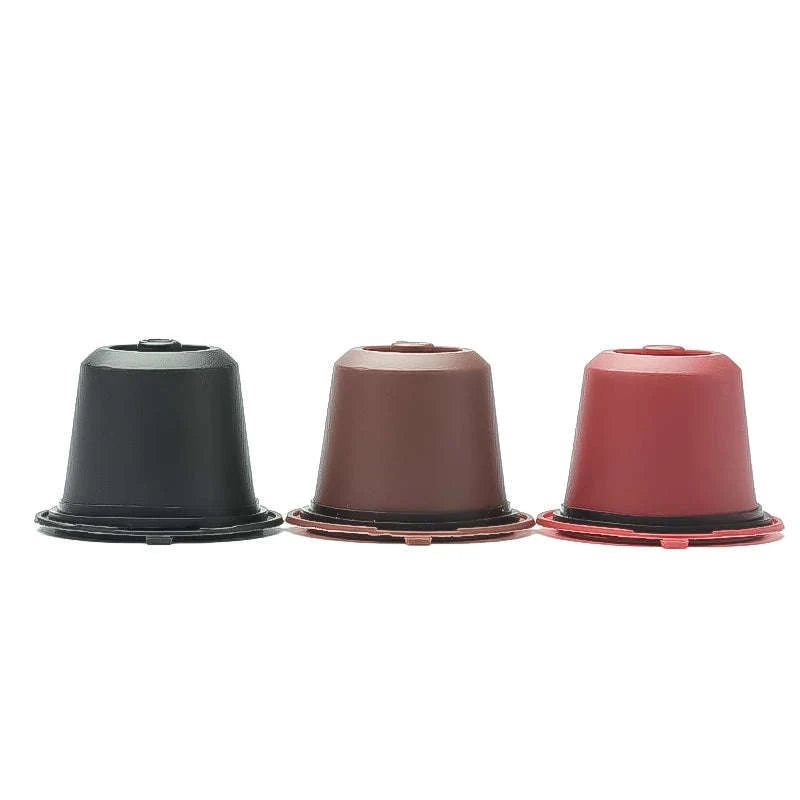 Refillable Nespresso Coffee Capsules – Eco-Friendly Reusable Pods-brown / L