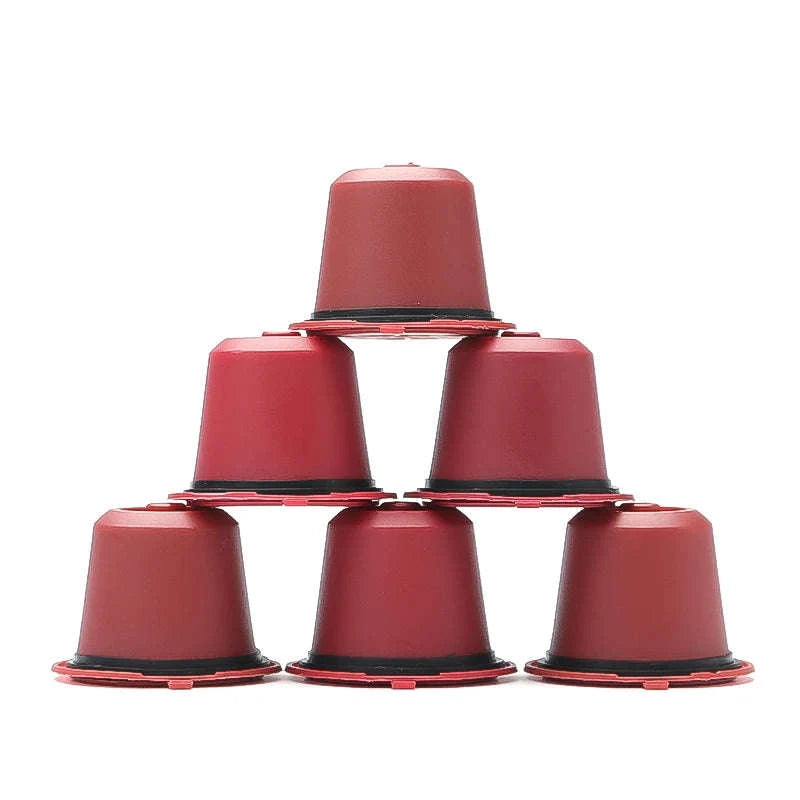 Refillable Nespresso Coffee Capsules – Eco-Friendly Reusable Pods-brown / L
