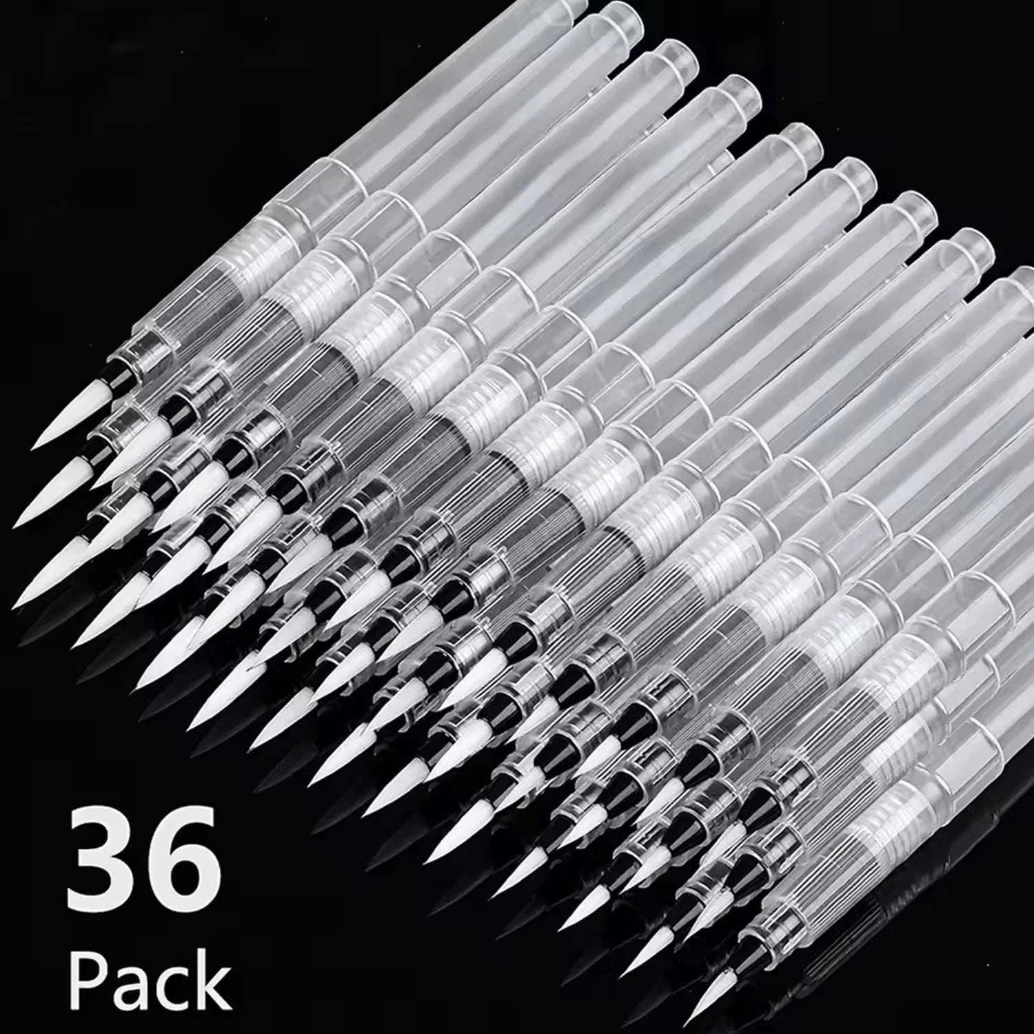 Refillable Watercolor Brush Pens Set for Smooth Fluid Strokes-3pcs