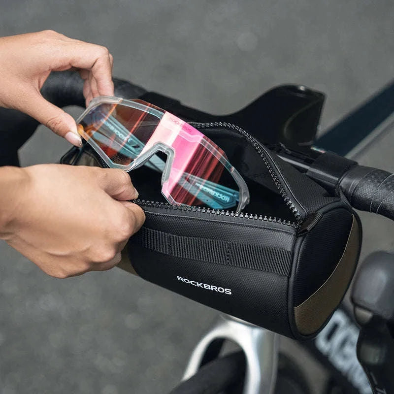 Reflective Bicycle Handlebar Bag, 1.7L Rainproof Front Bag-W007 / 1.7L