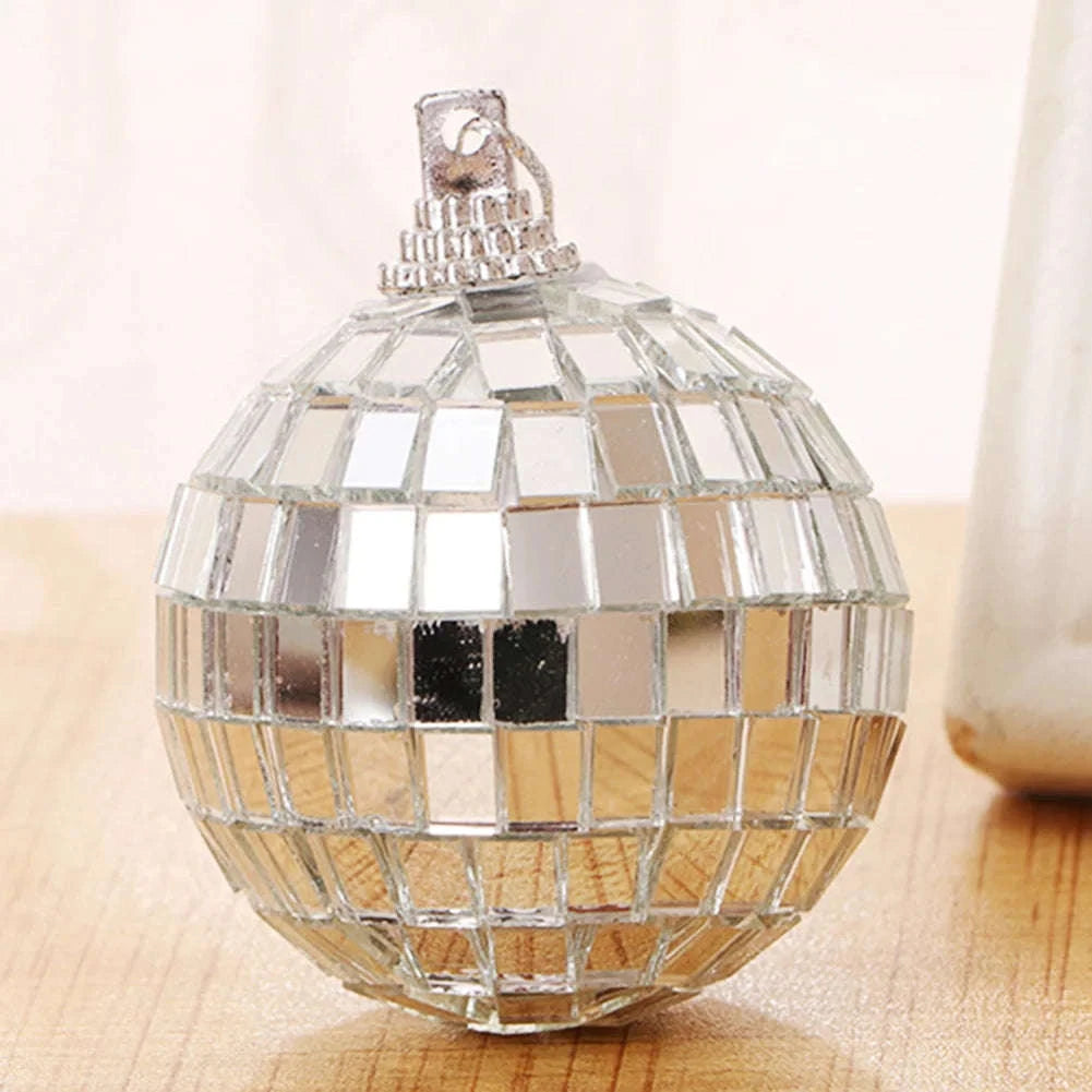 Reflective Mirror Balls for Parties and Festive Decor-4cm-12pcs / france