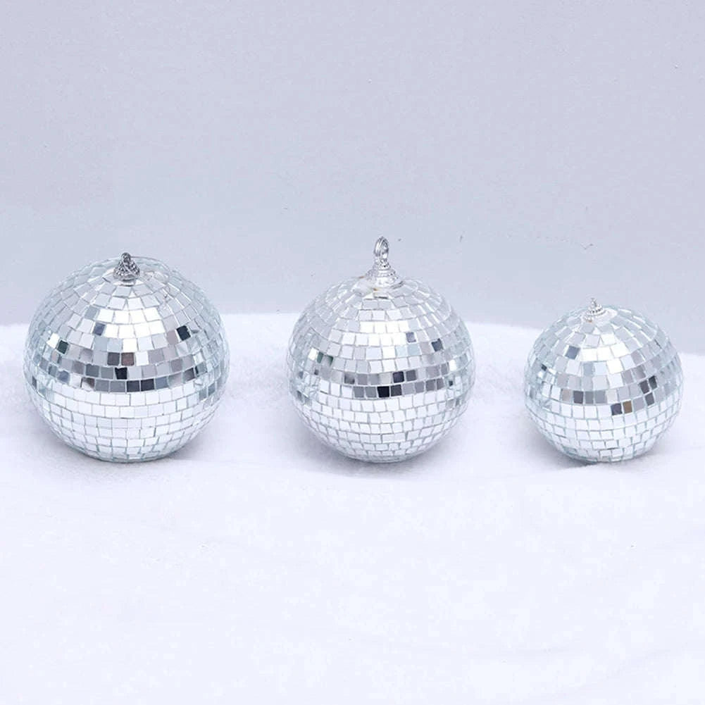 Reflective Mirror Balls for Parties and Festive Decor-4cm-12pcs / france