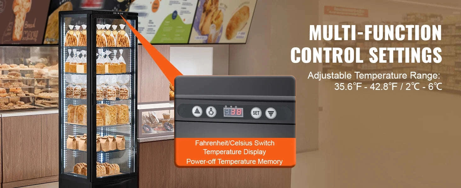 Refrigerated Display Case for Bakery-3cft cube / United States