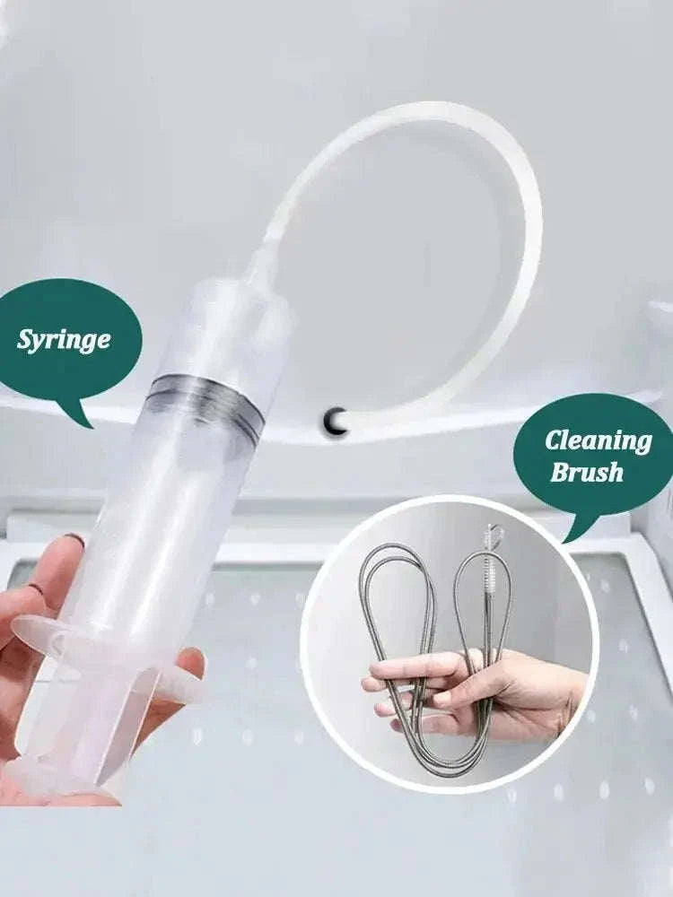Refrigerator Drain Brush Cleaning Kit – Complete Tools for Clear, Hygienic Fridge Drains-6pcs