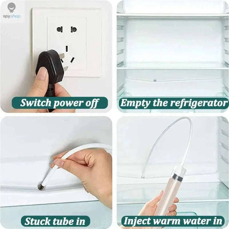 Refrigerator Drain Brush Cleaning Kit for Clear Fridge Drains-5pcs