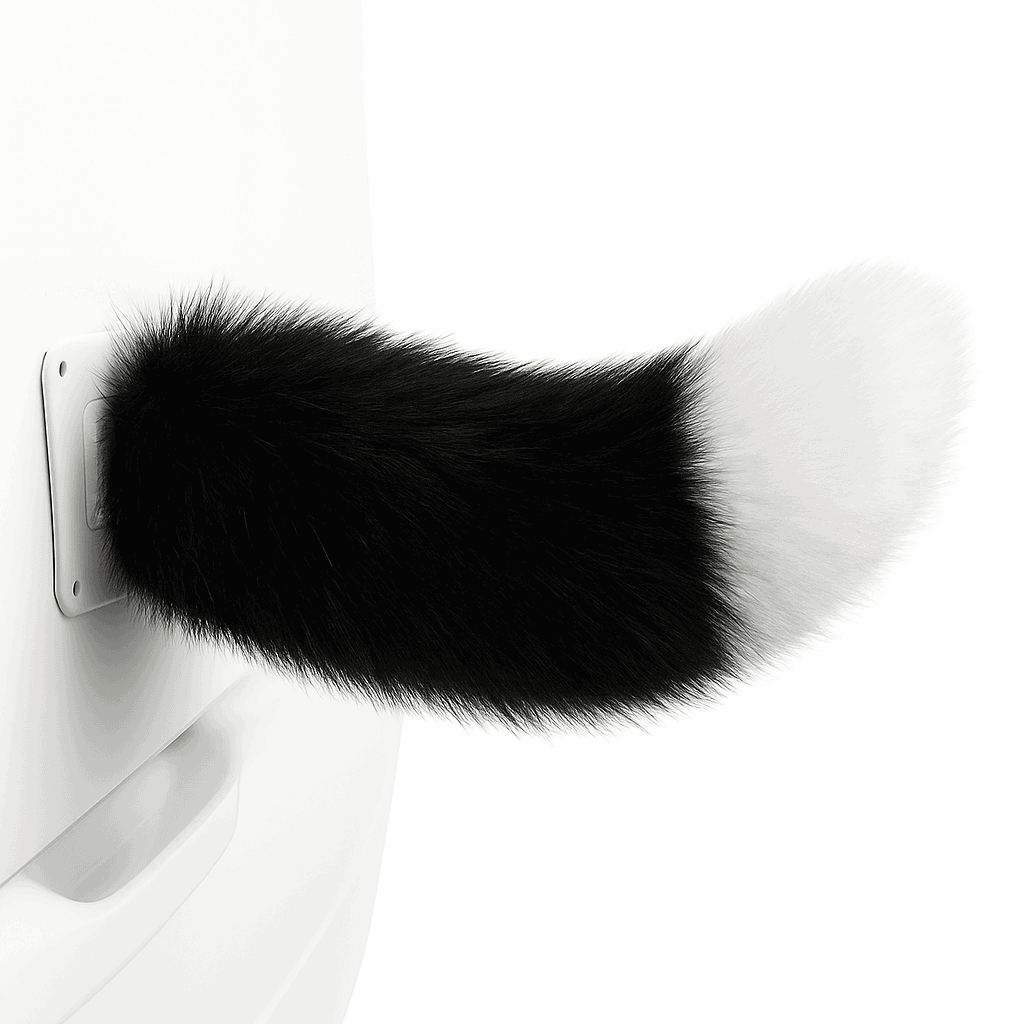 Remote Control Wagging Fox Tail for Scooter & Motorcycle Decor-Pink