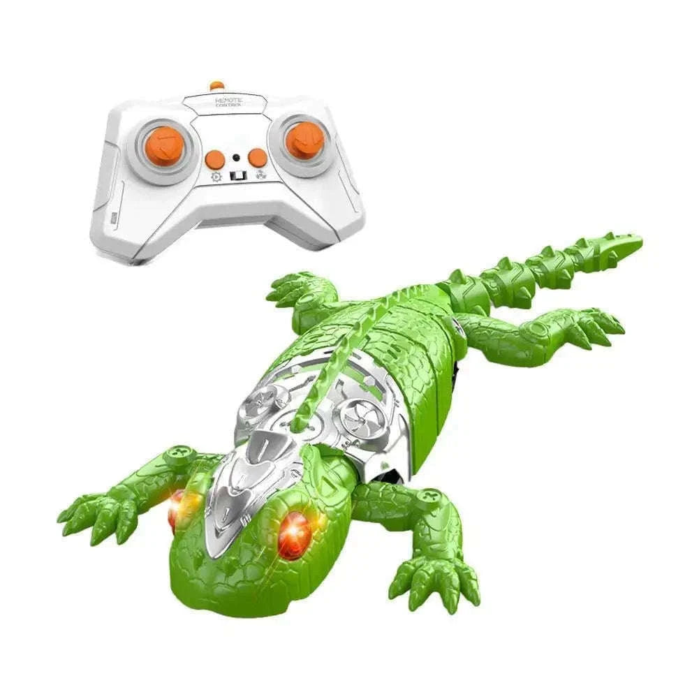 Remote Control Wall Climbing Lizard Robot Toy-D