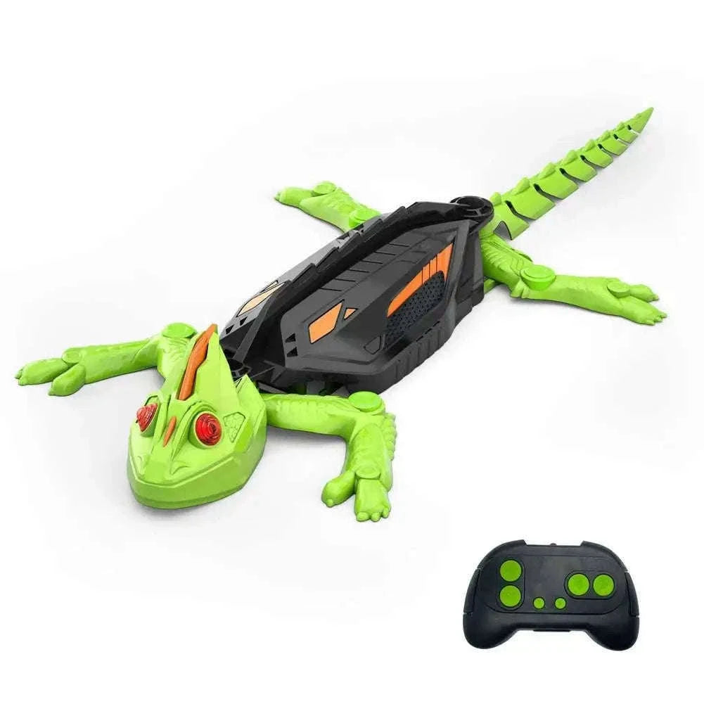 Remote Control Wall Climbing Lizard Robot Toy-D