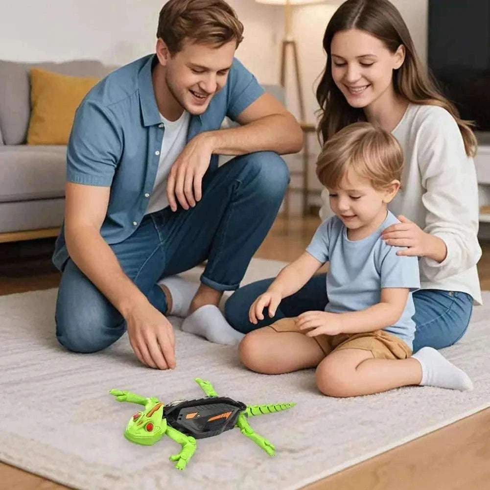 Remote Control Wall Climbing Lizard Robot Toy-D