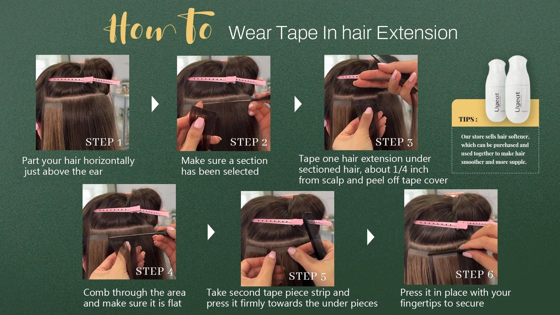 Remy Human Hair Tape-In Extensions Straight Seamless Natural Blend-1B-silver-1B / 20 pcs / 24 Inches