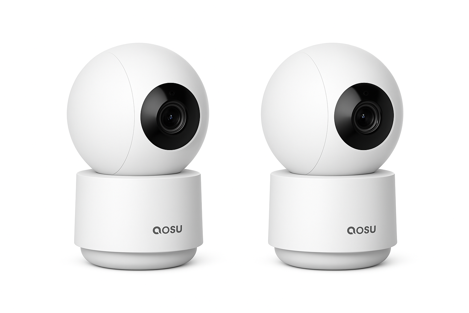 Cámara de Monitor para Bebé Interior AOSU 3MP con Audio Bidireccional