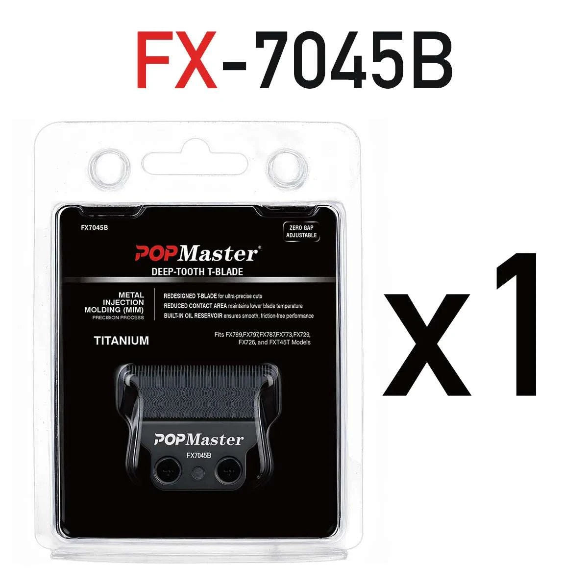 Replacement T-Blade for FX787 FX797 FX773 Trimmers Precision Cut-787SKE Blade 1PC