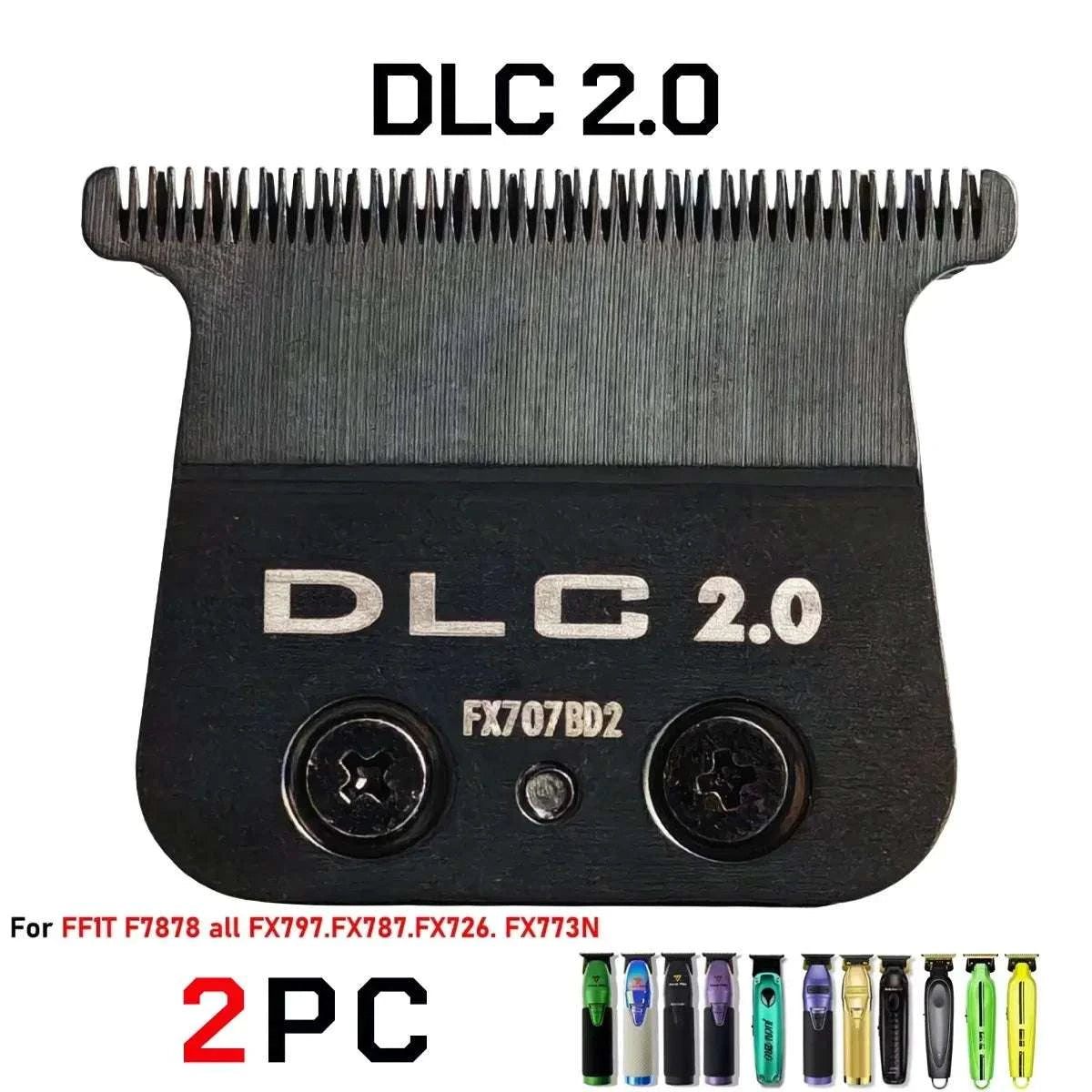 Replacement T-Blade for FX787 FX797 FX773 Trimmers Precision Cut-787SKE Blade 1PC