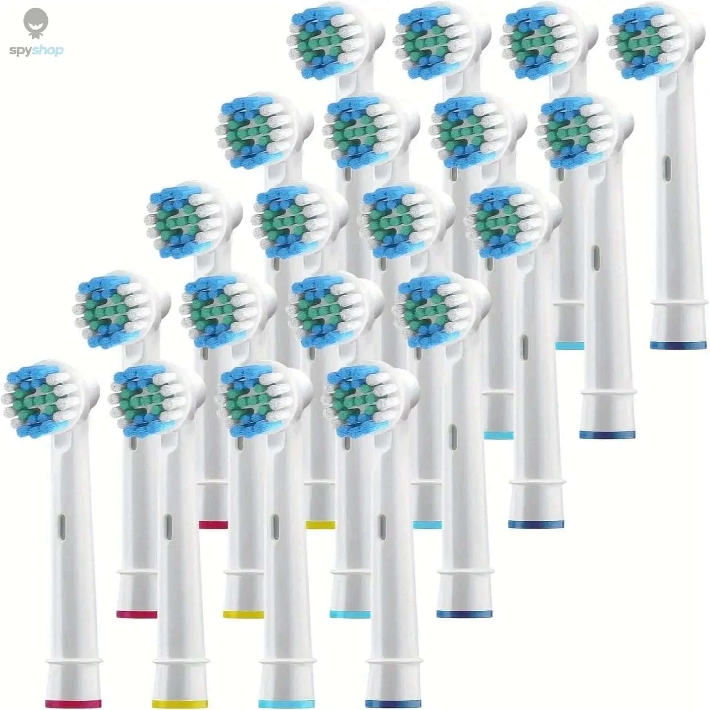 Replacement Toothbrush Heads – Gentle Deep-Clean Design for Oral-B Braun-Standard 4pcs