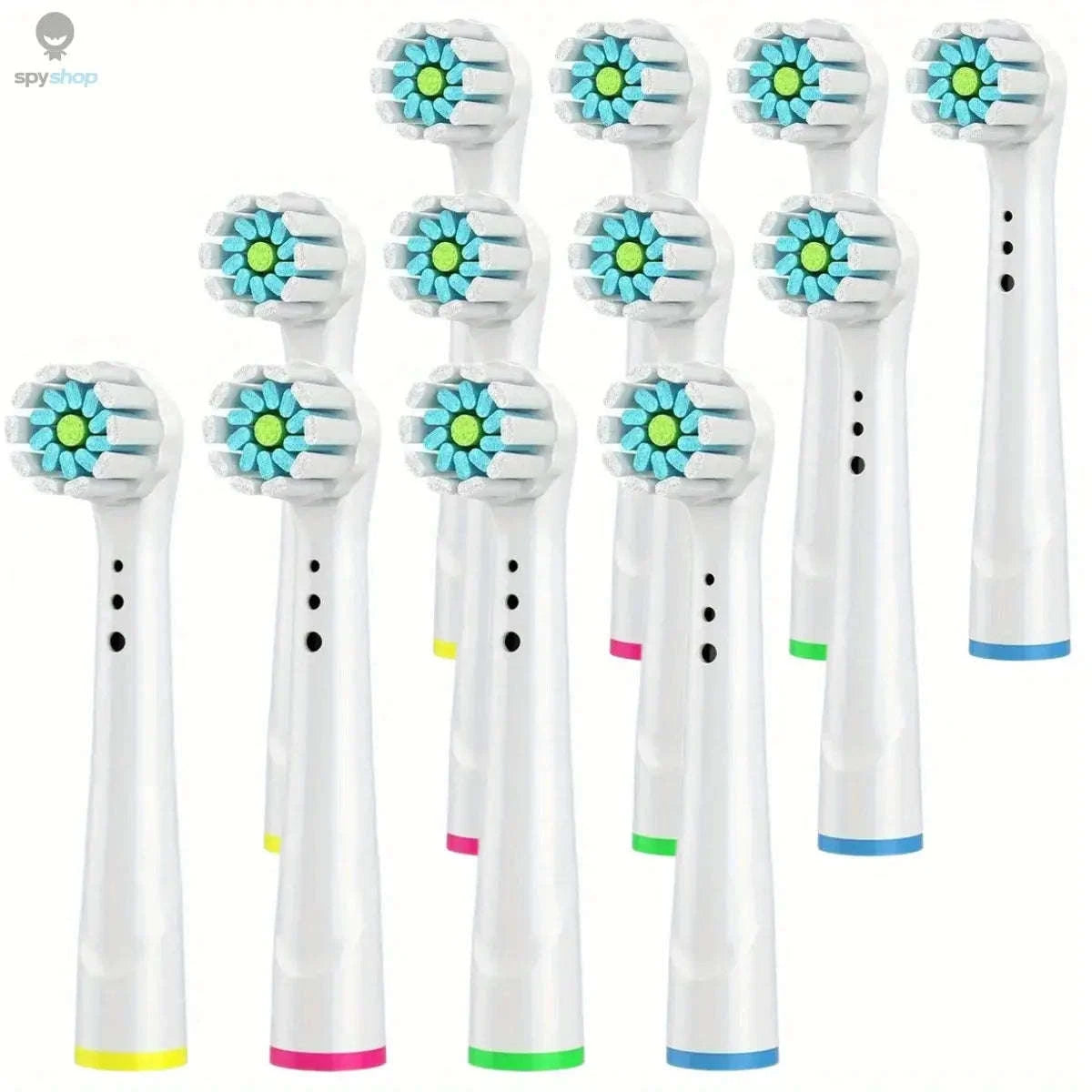 Replacement Toothbrush Heads – Gentle Deep-Clean Design for Oral-B Braun-Standard 4pcs