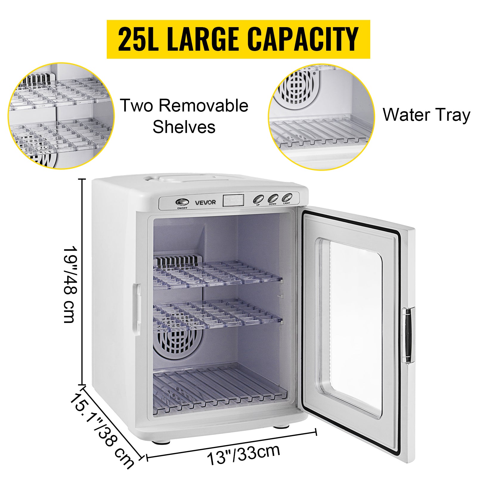 25 L Reptile Incubator Automatic Egg Breeding Hatchery