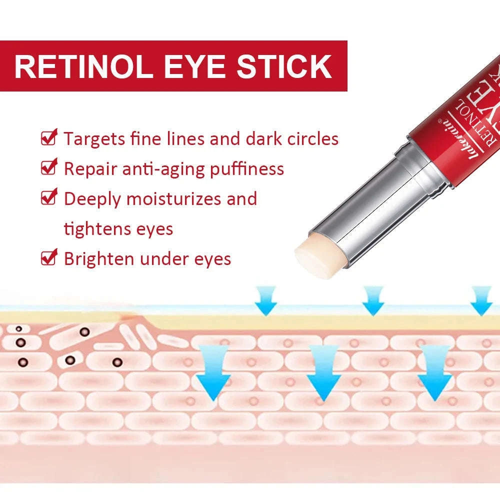 Retinol Eye Cream Stick for Dark Circles and Puffiness-Default Title