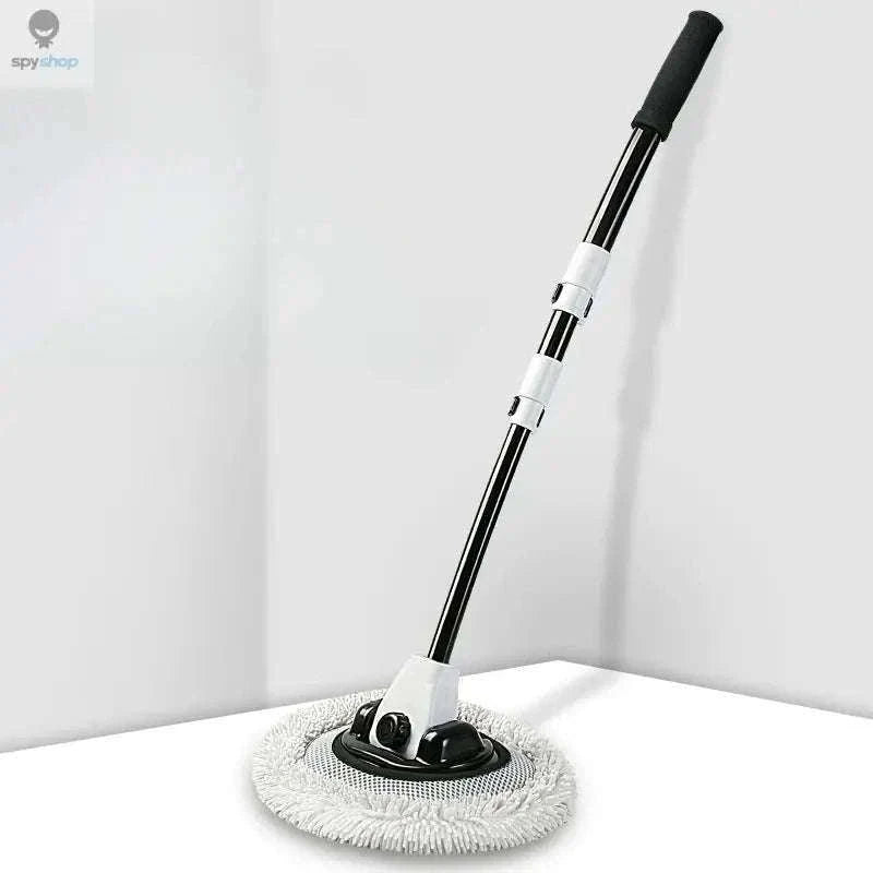 Retractable Car Wash Brush with Telescoping Handle-1Mop and 1Mop Head