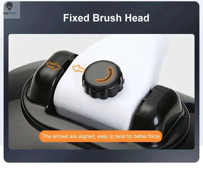 Retractable Car Wash Brush with Telescoping Handle-1Mop and 1Mop Head