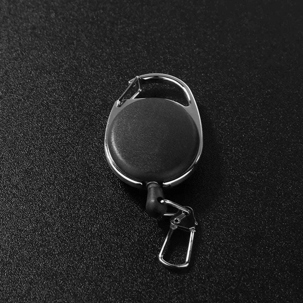 Retractable Key Chain Reel Badge Holder with Quick Release Clip-6pcs / Germany