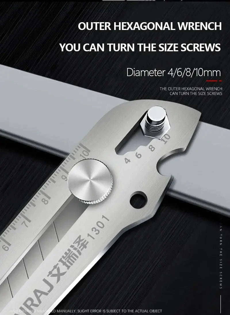 Retractable Multifunctional Utility Knife-Art Knife 1301