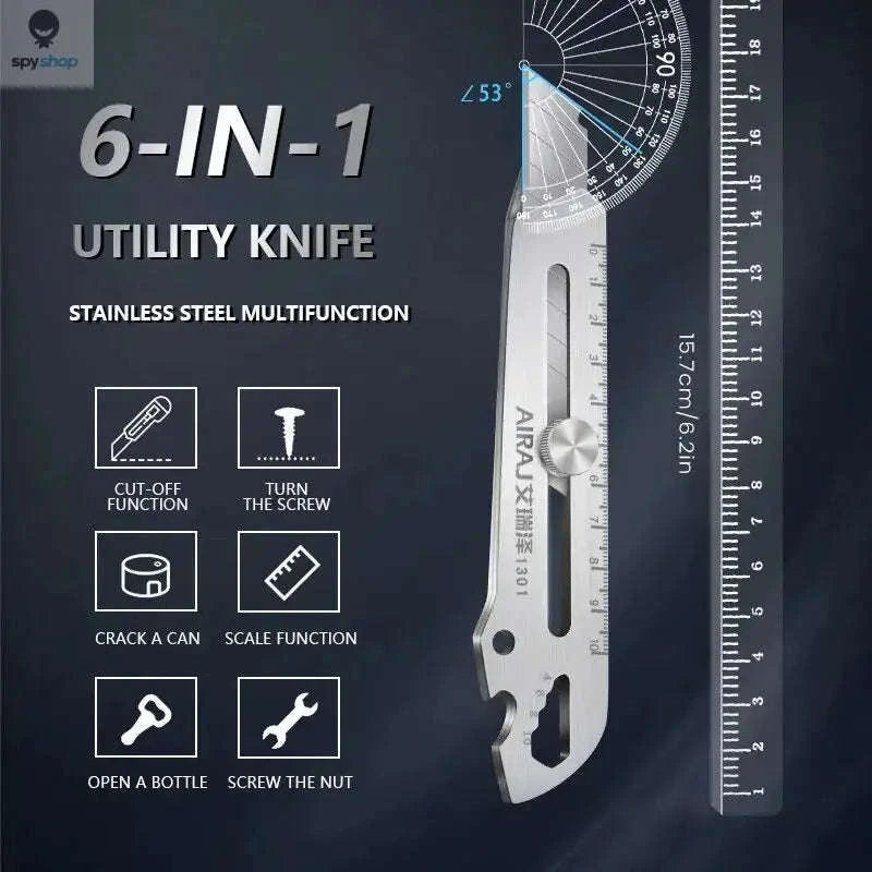 Retractable Multifunctional Utility Knife-Art Knife 1301