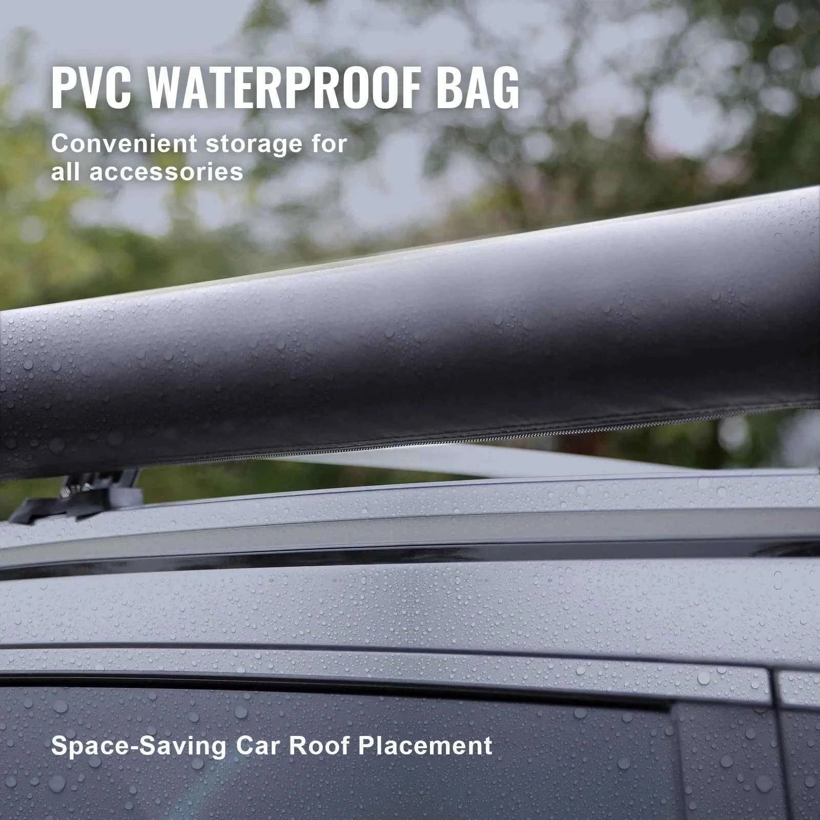 Retractable Vehicle Side Awning with Waterproof Storage Bag-6.6x8.2ft / United Kingdom
