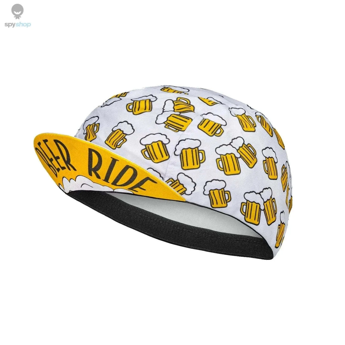 Retro Cycling Cap with Quick-Dry Comfort and Sun Shade-Khaki