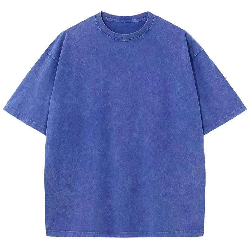 Retro Heavyweight T-Shirt-Gray / S 45-55KG