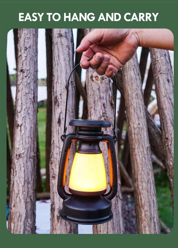 Retro Horse Light LED Lantern for Home and Outdoor Decor-800mAh LY16A