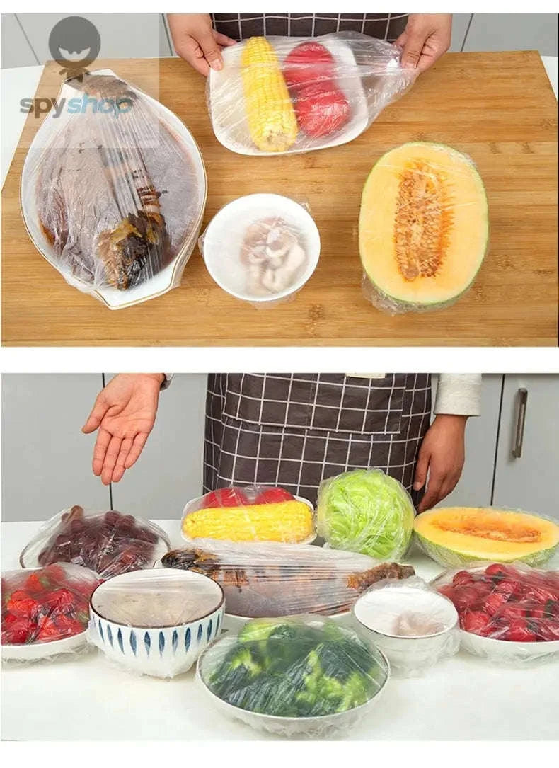 Reusable Bowl Covers – Stretchable, Eco-Friendly Food Protection for Everyday Use-50pcs