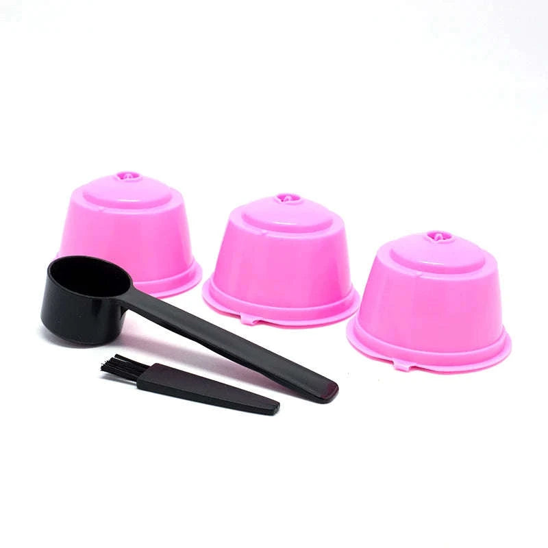 Reusable Coffee Capsule Set for Dolce Gusto-black