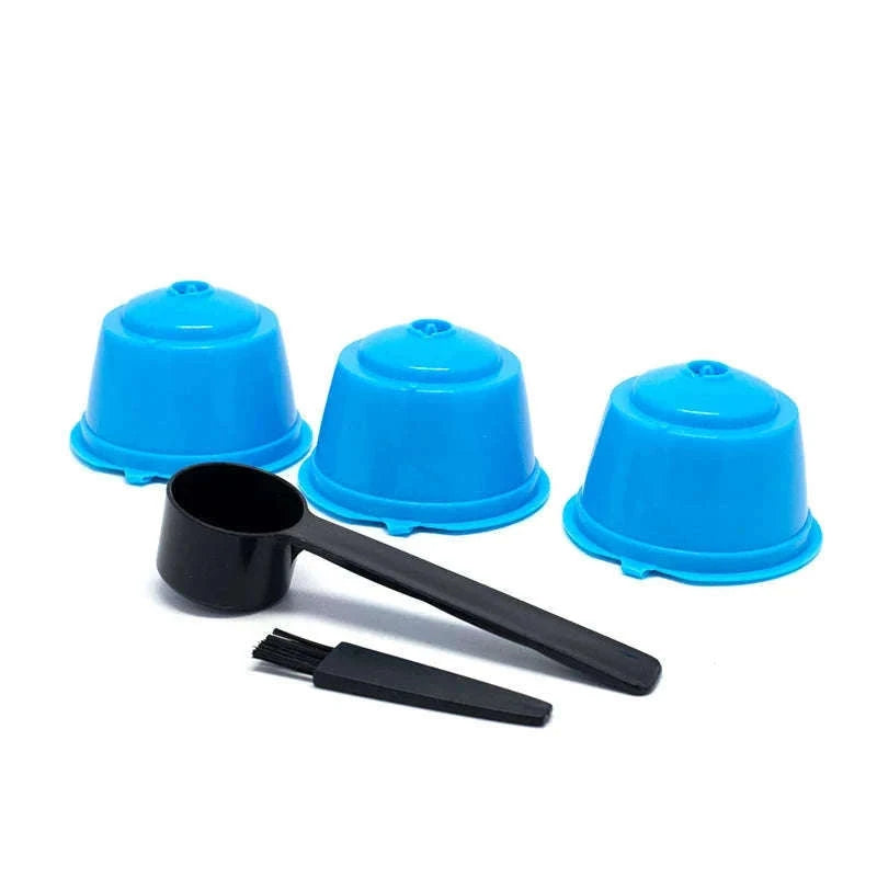 Reusable Coffee Capsule Set for Dolce Gusto-black