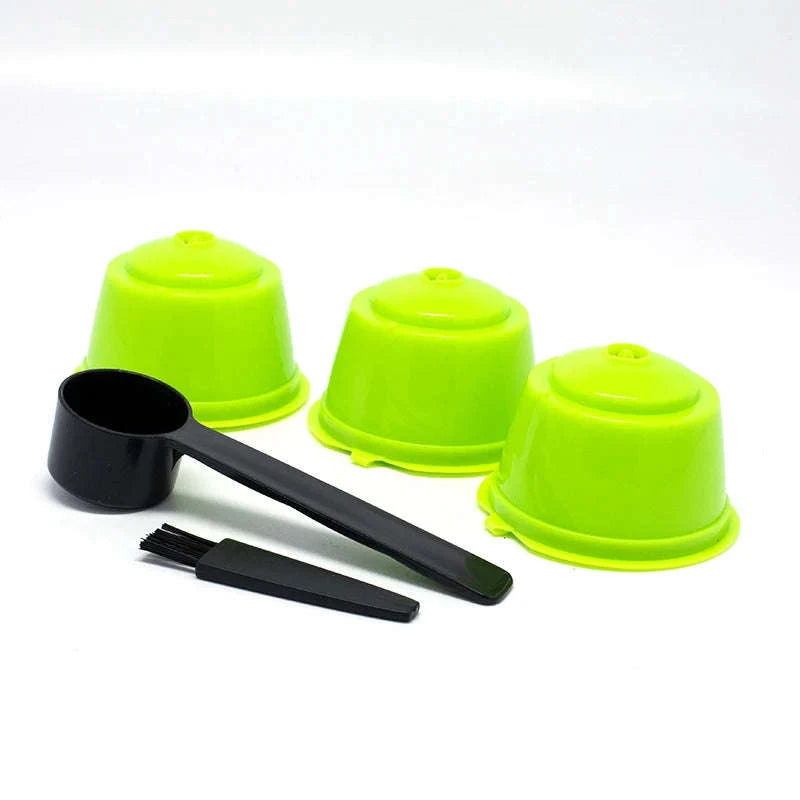 Reusable Coffee Capsule Set for Dolce Gusto-black