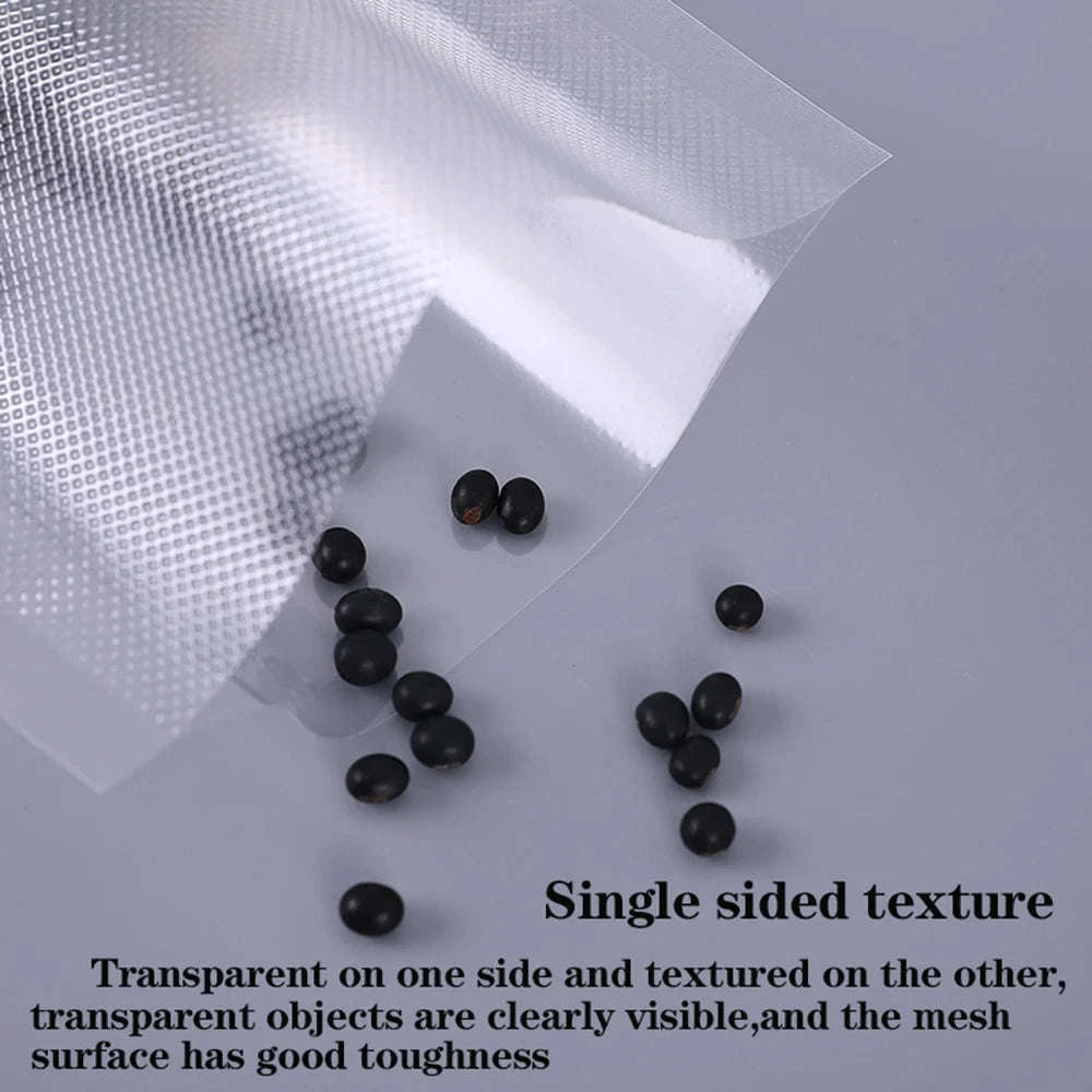 Reusable Food Vacuum Sealer Bags Roll – 500cm BPA‑Free for Sous Vide & Meal Prep-1 Rolls / 12cm x 500cm