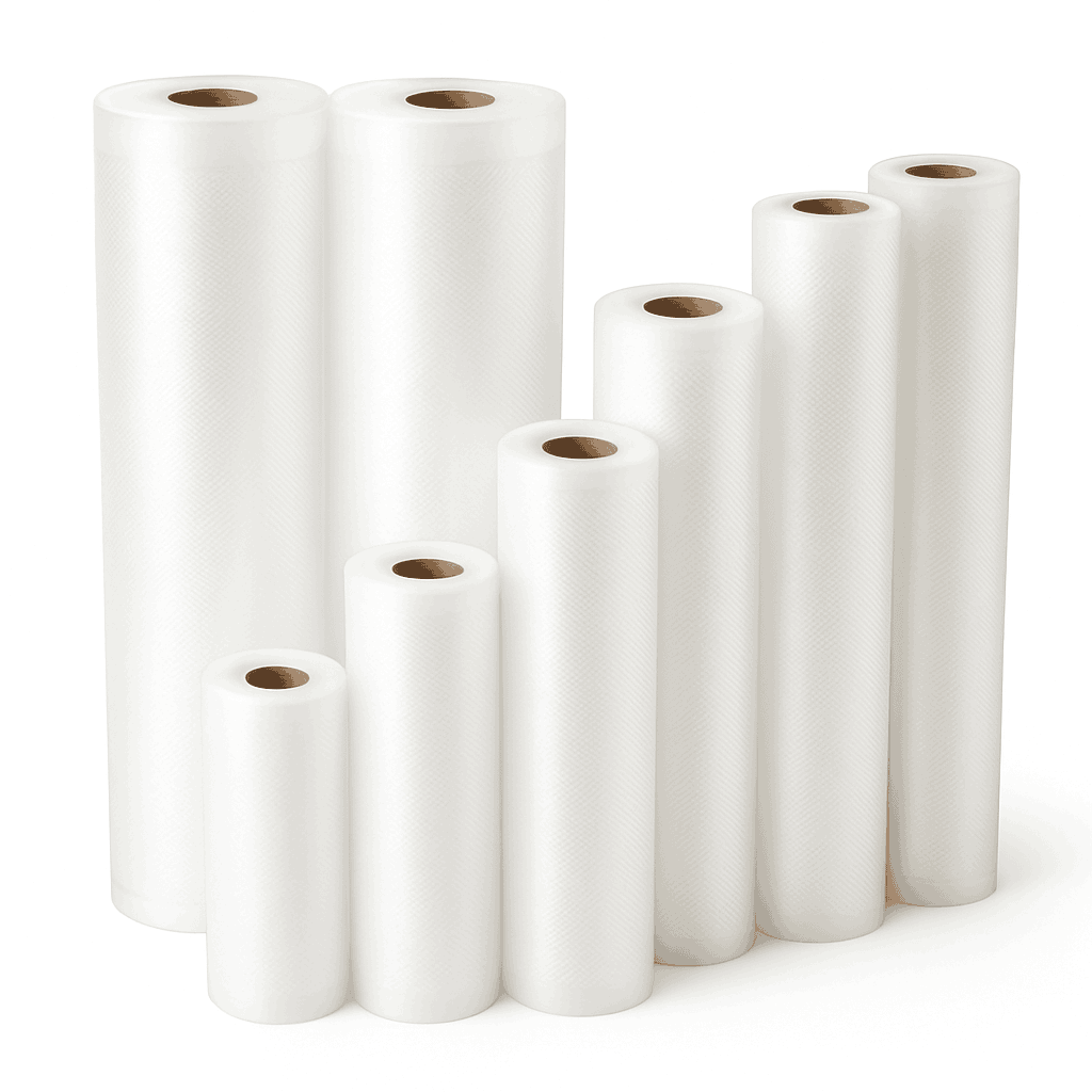 Reusable Food Vacuum Sealer Bags Roll for Meal Prep & Sous Vide-1 Rolls / 12cm x 500cm