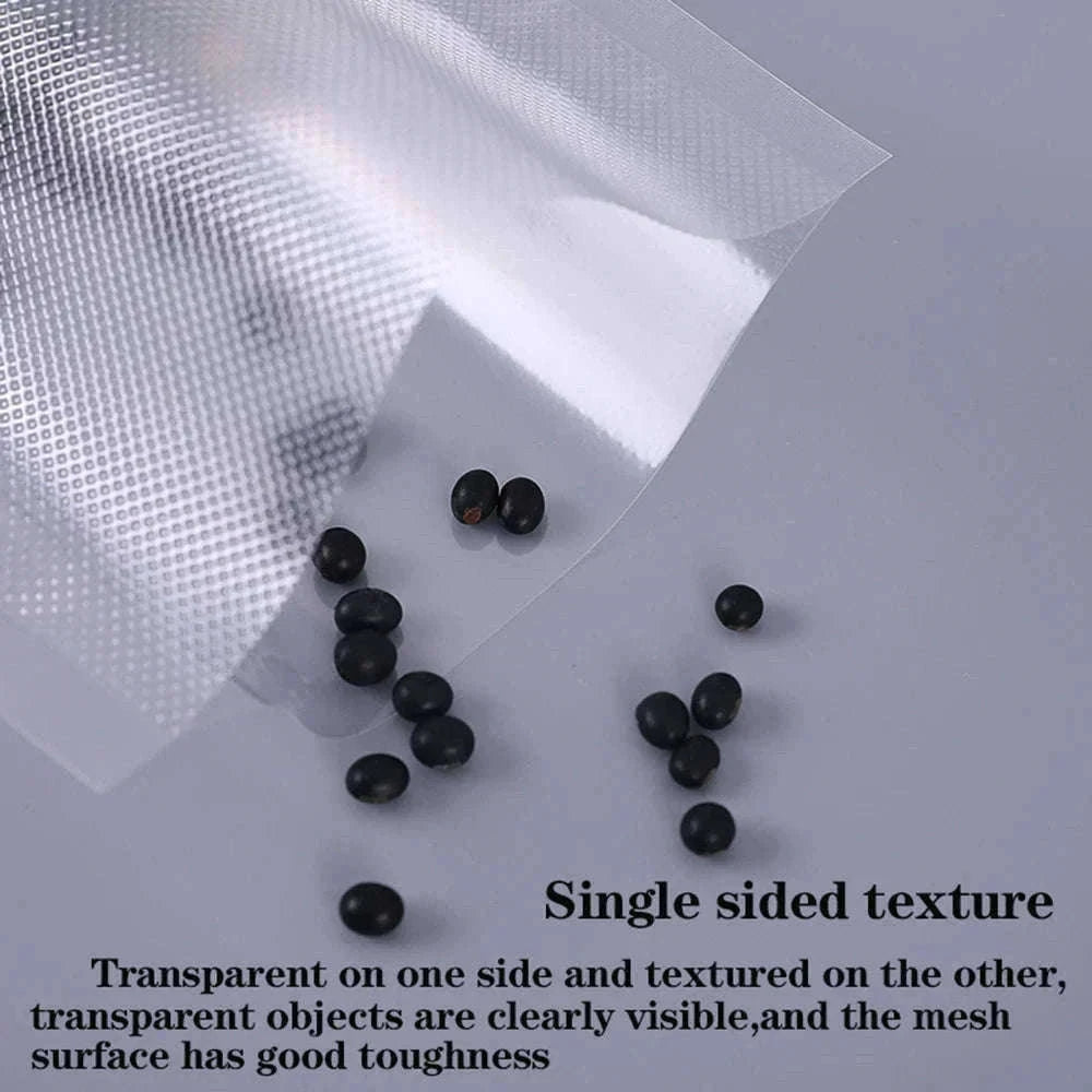Reusable Food Vacuum Sealer Bags Roll for Meal Prep & Sous Vide-1 Rolls / 12cm x 500cm