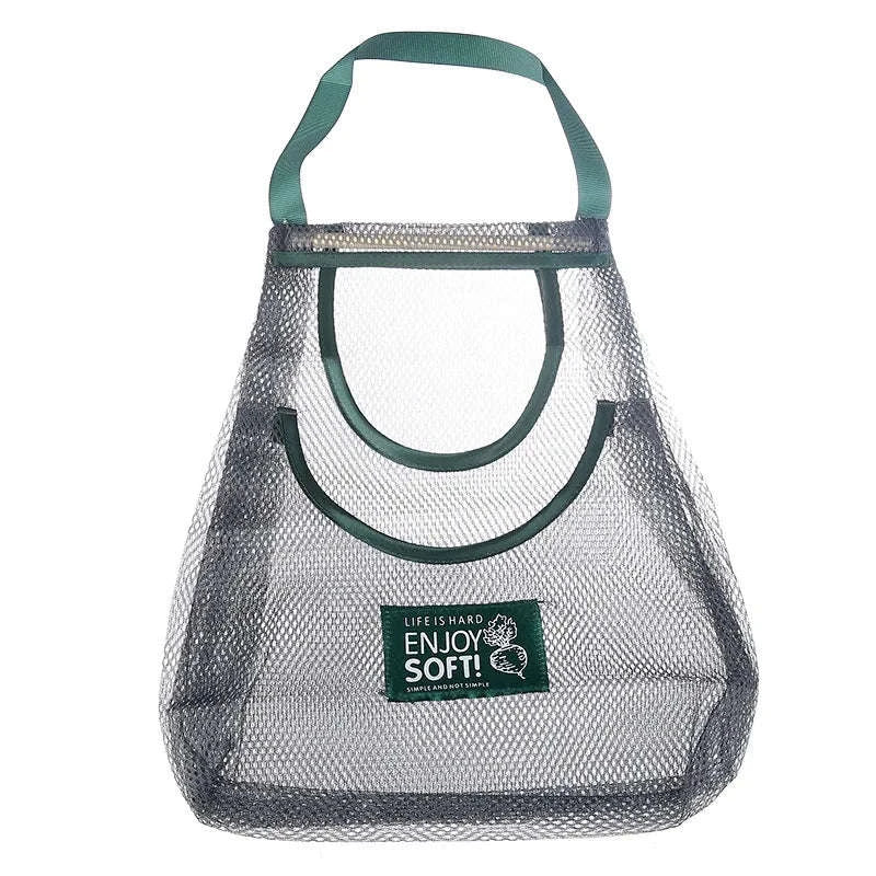 Reusable Hanging Mesh Storage Bag for Fresh Produce-king-size single bag