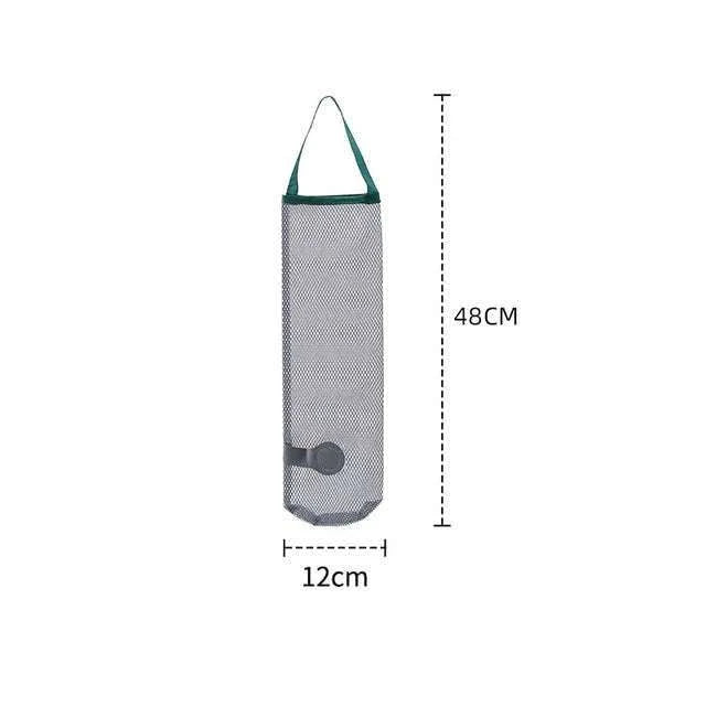 Reusable Hanging Mesh Storage Bag for Fresh Produce-