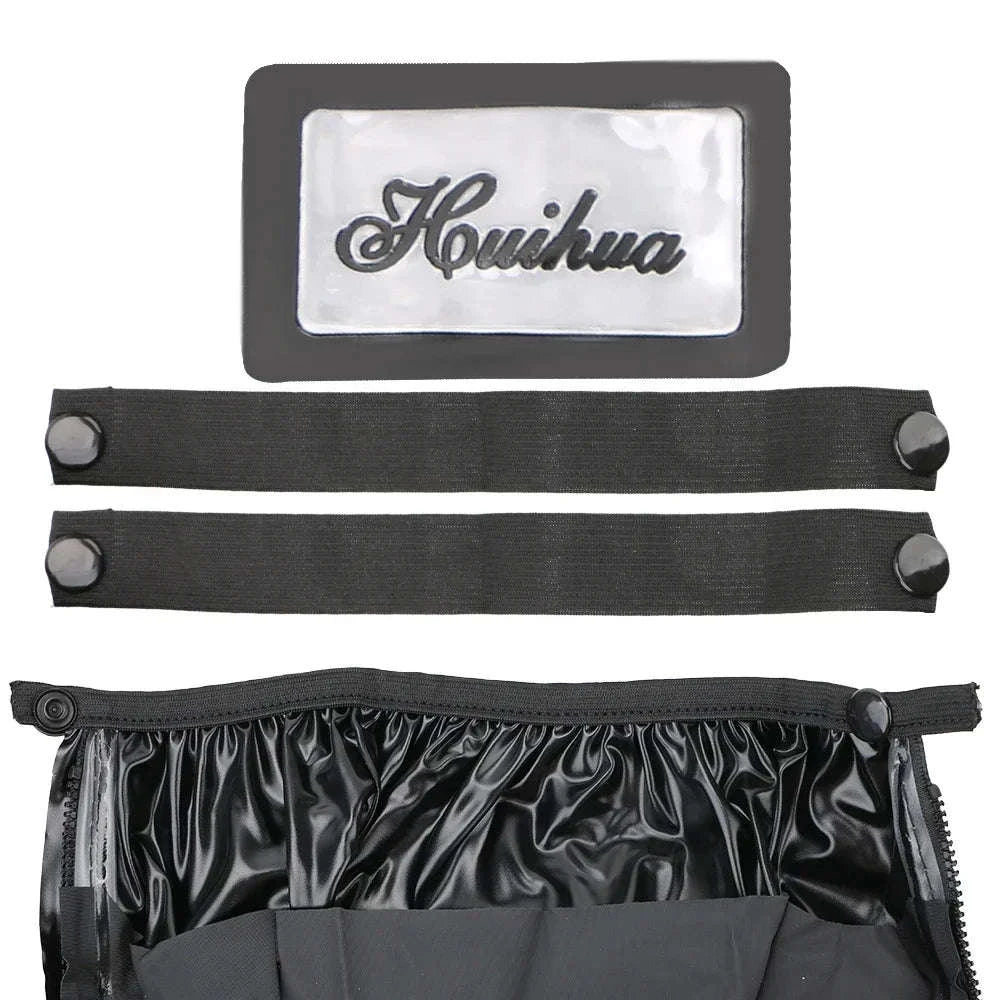 Reusable Motorcycle Rain Shoe Covers for Wet Weather Protection-XL