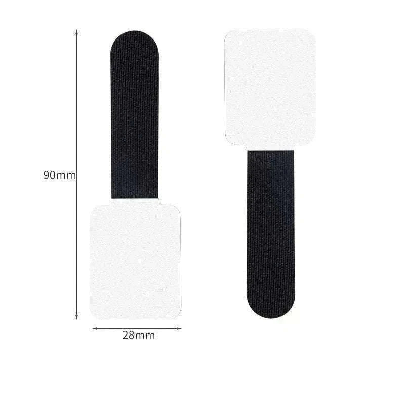 Reusable Velcro Cable Ties and Cord Organizer Straps-Black / 20PCS