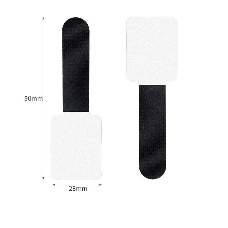 Reusable Velcro Cable Ties and Cord Organizer Straps-Black / 20PCS