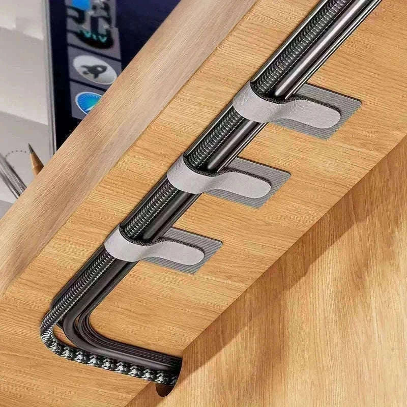Reusable Velcro Cable Ties and Cord Organizer Straps-Black / 20PCS