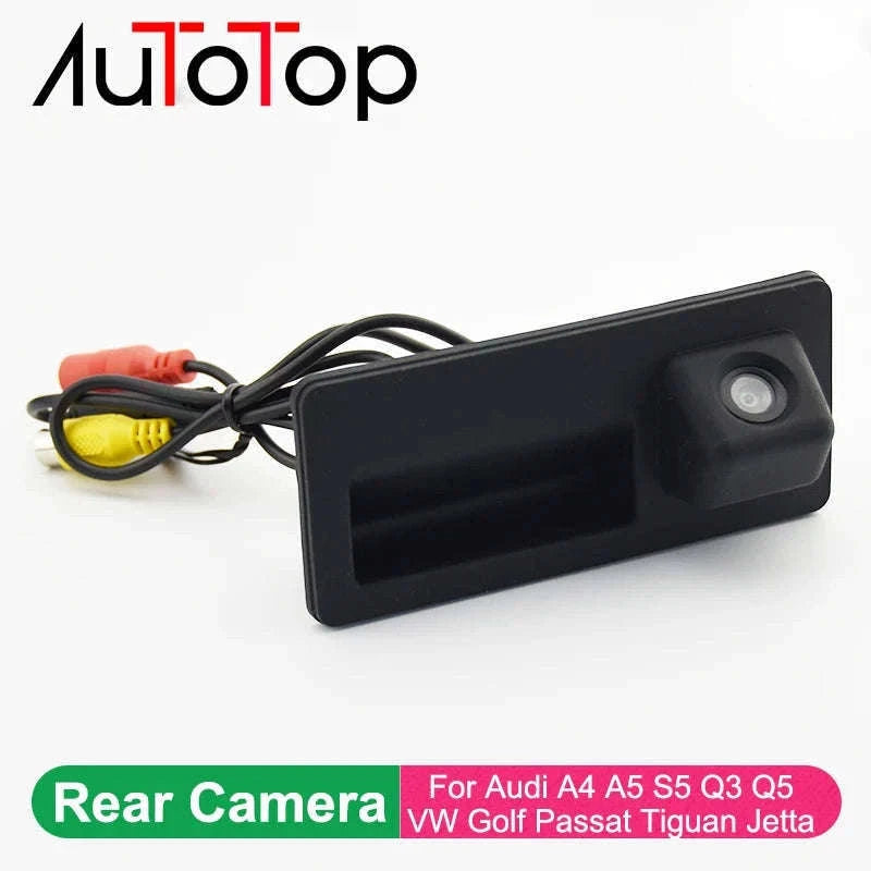 Reverse Camera for Volkswagen and Audi Parking Backup View-black / Poland