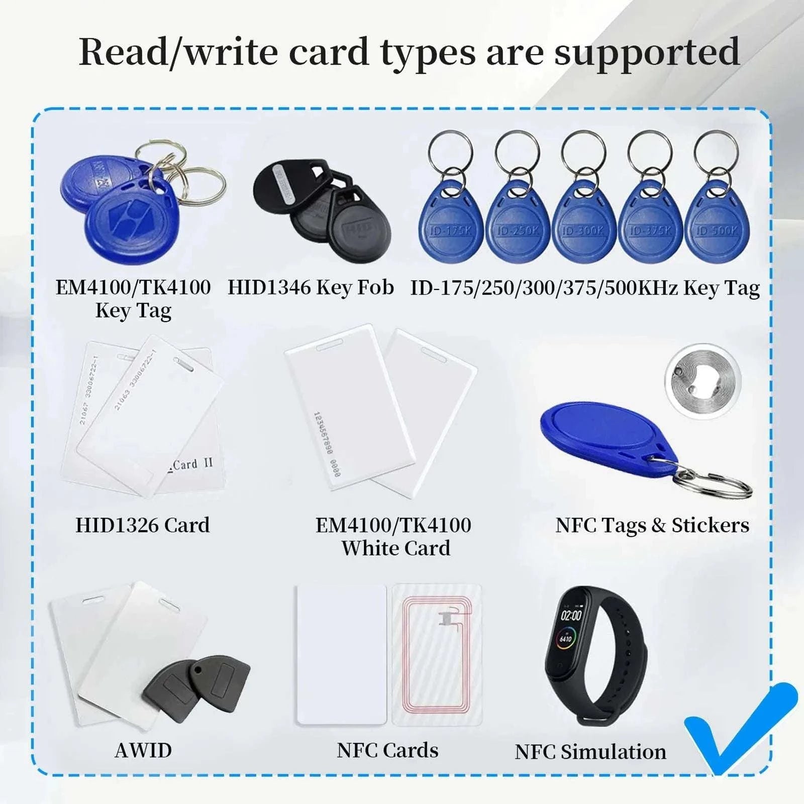 RFID Chameleon Ultra Key Programmer 13.56MHz & 125kHz Copier-Chameleon Suit / United States