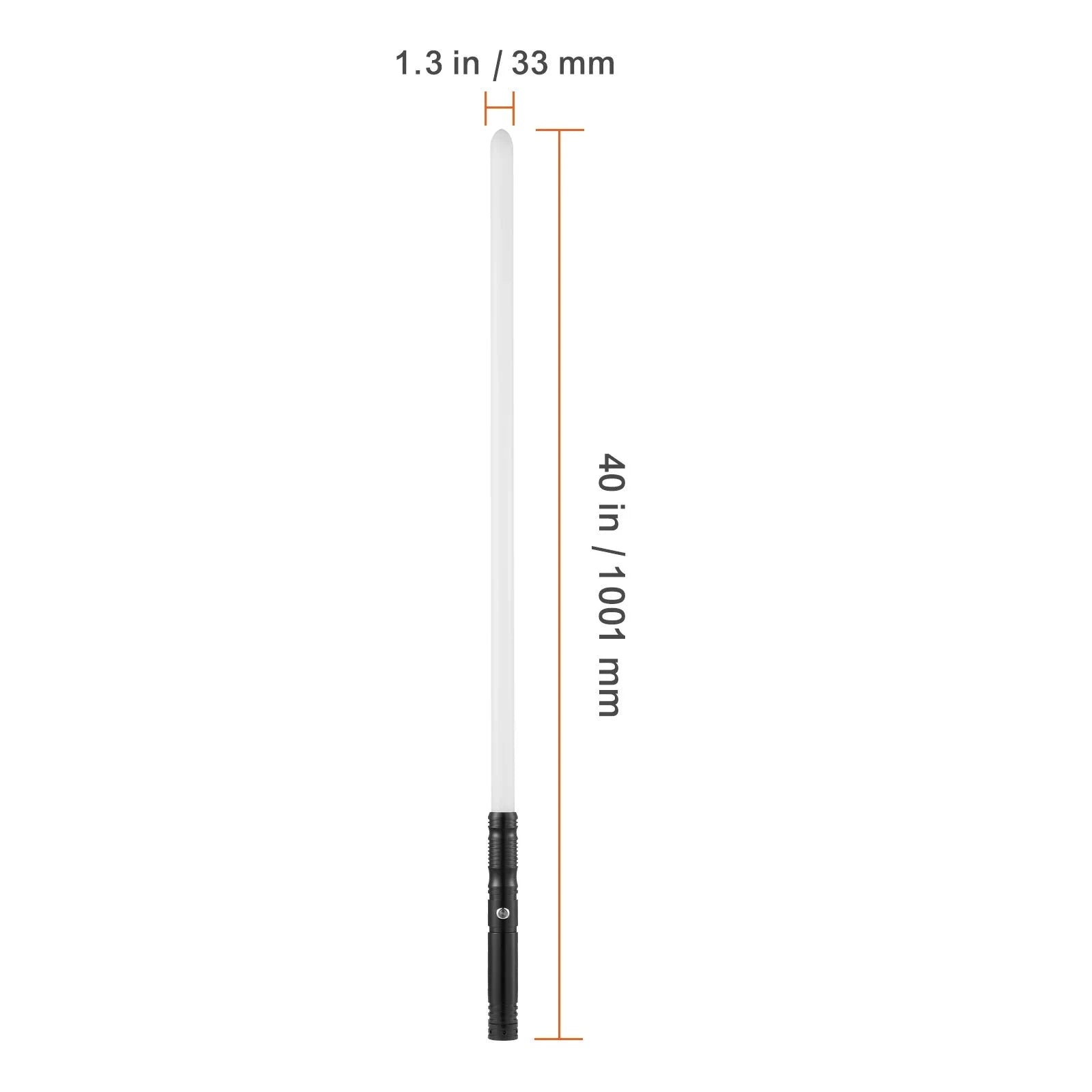RGB Lightsaber with Sound Effects & Metal Handle Rechargeable-44inch 1pc / United States